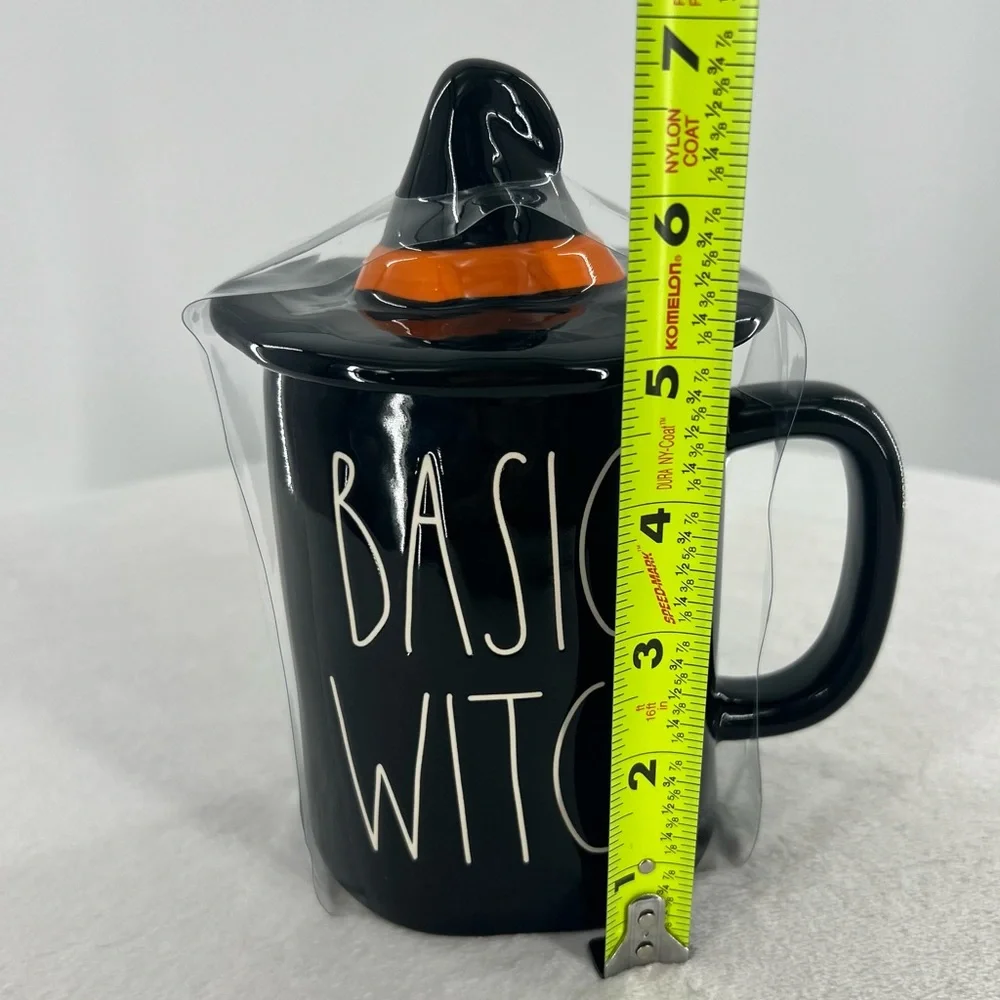 NWT Rae Dunn “Basic Witch” Mug with Witches Hat Topper - Picture 8 of 8